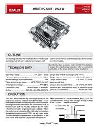 Legalett Brochure - Air-Heated Floors Unique Advantages with Frost Protected Shallow Foundations & Radiant Floor Heating Systems - ON