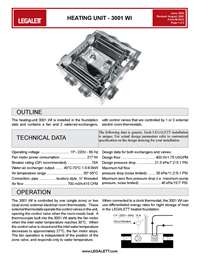 Legalett Brochure - Air-Heated Floors Unique Advantages with Frost Protected Shallow Foundations & Radiant Floor Heating Systems - ON