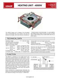 Legalett Brochure - Air-Heated Floors Unique Advantages with Frost Protected Shallow Foundations & Radiant Floor Heating Systems - ON