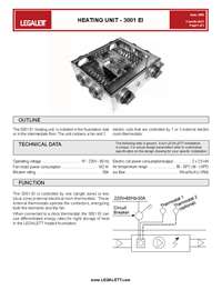 Legalett Brochure - Air-Heated Floors Unique Advantages with Frost Protected Shallow Foundations & Radiant Floor Heating Systems - ON