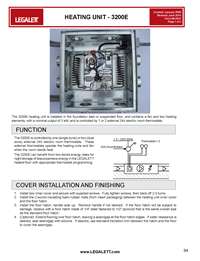 Legalett Brochure - Air-Heated Floors Unique Advantages with Frost Protected Shallow Foundations & Radiant Floor Heating Systems - ON