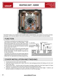 Legalett Brochure - Air-Heated Floors Unique Advantages with Frost Protected Shallow Foundations & Radiant Floor Heating Systems - ON