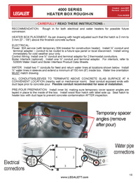 Legalett Brochure - Air-Heated Floors Unique Advantages with Frost Protected Shallow Foundations & Radiant Floor Heating Systems - ON