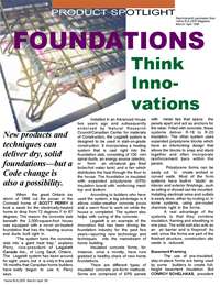 Home Builder Magazine: Product Spotlight - Dry Solid Foundations with Legalett