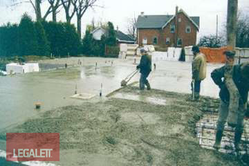 Step 13 - Power Trowel Surfaces | Installation Procedures for Legalett Frost Protected Shallow Foundations and Air-Heated Radiant Floors ON