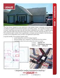 Legalett Brochure - Air-Heated Floors Unique Advantages with Frost Protected Shallow Foundations & Radiant Floor Heating Systems - ON