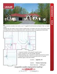 Legalett Brochure - Air-Heated Floors Unique Advantages with Frost Protected Shallow Foundations & Radiant Floor Heating Systems - ON