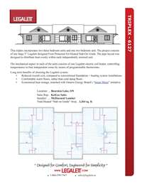 Legalett Brochure - Air-Heated Floors Unique Advantages with Frost Protected Shallow Foundations & Radiant Floor Heating Systems - ON