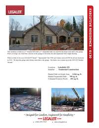 Legalett Brochure - Air-Heated Floors Unique Advantages with Frost Protected Shallow Foundations & Radiant Floor Heating Systems - ON