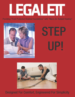 Legalett Brochure - Commercial Advantages for Frost Protected Shallow Foundations and Air Heated Radiant Floor Heating System - Toronto, ON