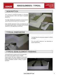 Legalett Brochure - Air-Heated Floors Unique Advantages with Frost Protected Shallow Foundations & Radiant Floor Heating Systems - ON