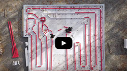 Legalett Frost-line Simulation Video for GEO-Slab Radiant Air-Heated Frost Protected Shallow Fondations - Toronto ON